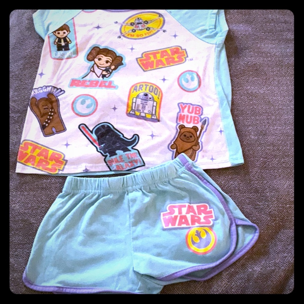 Star Wars XS Girls Pajamas